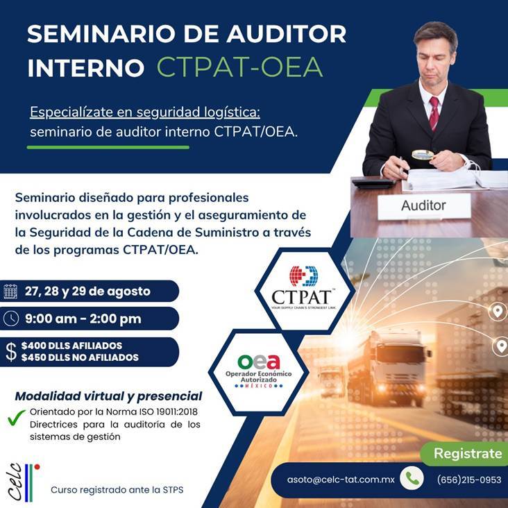 Seminario Auditor Interno Agosto 2025